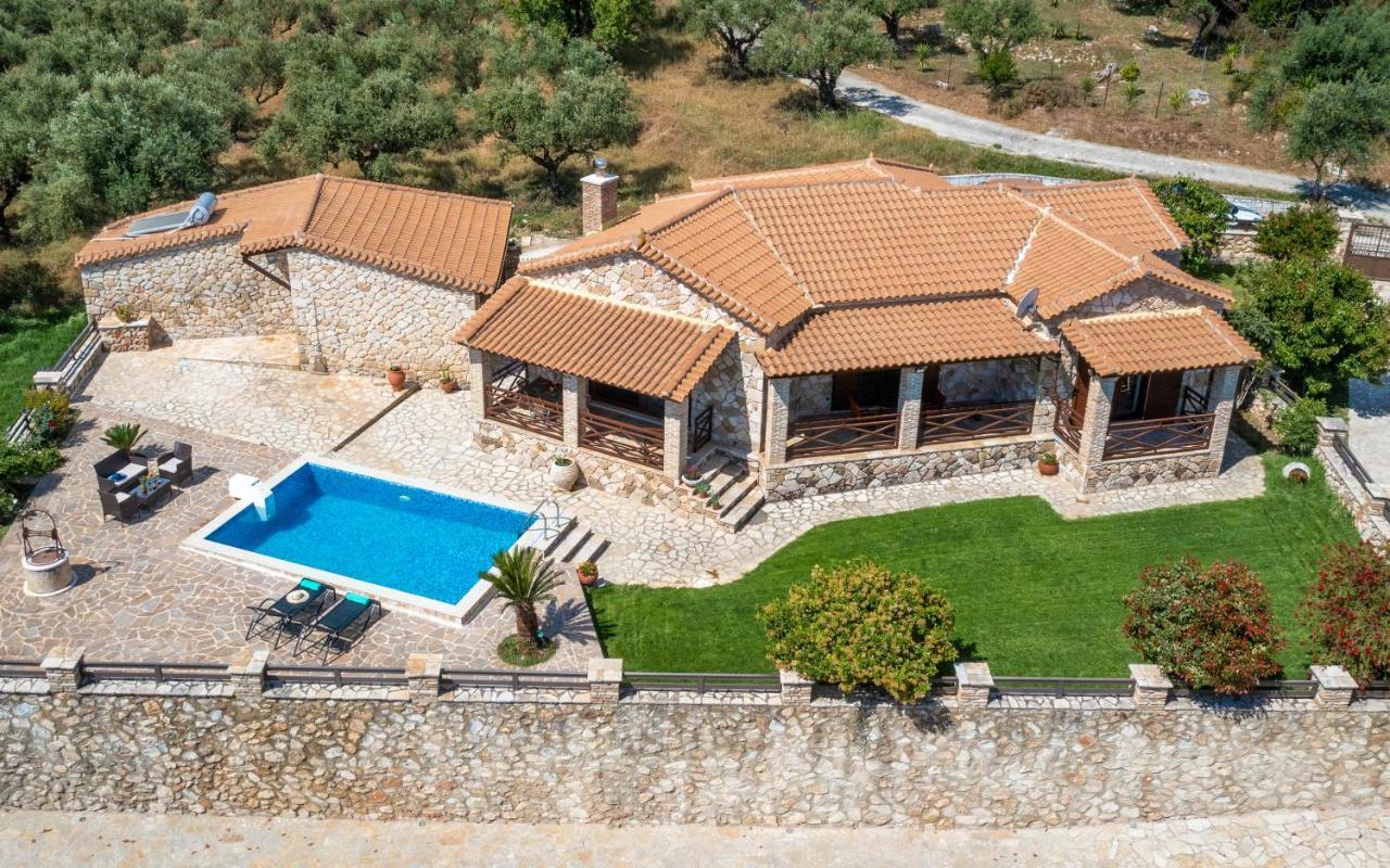 Mouzákion Villa La Isla With Private Pool מראה חיצוני תמונה